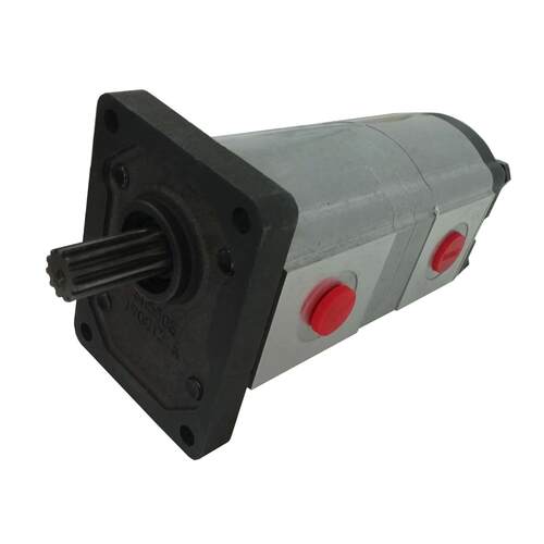 KGP2E3 16-8工程机械农业机械用渐开线花键双联齿轮油泵