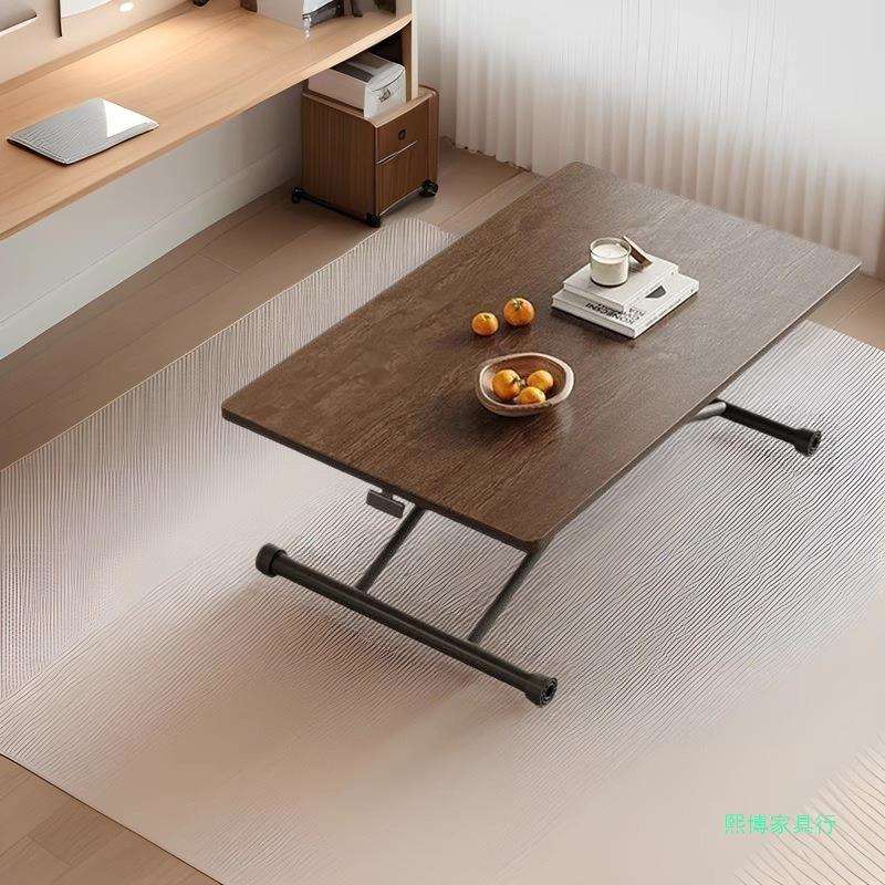 可升降折叠茶几餐桌两用家用客厅小桌子简易饭桌书桌可移动折叠桌