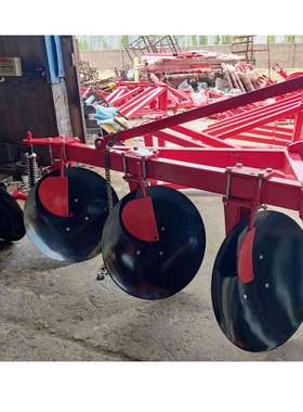 农业耕作机械圆盘犁 田地深耕犁 5片圆盘犁 660mm犁片圆盘犁