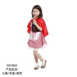 儿童万圣节魔法师女孩装扮公主裙学校话剧表演舞会服饰G0180A