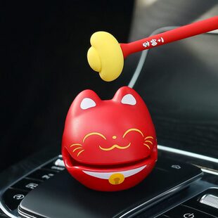 木鱼中控可爱个性台小礼物车内饰品汽车摆件装饰用品迷你解压创意