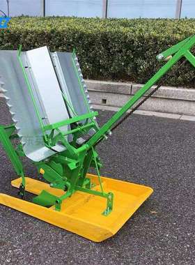 Hand cranked rice transplanter手摇式水稻插秧机农用水田插苗机