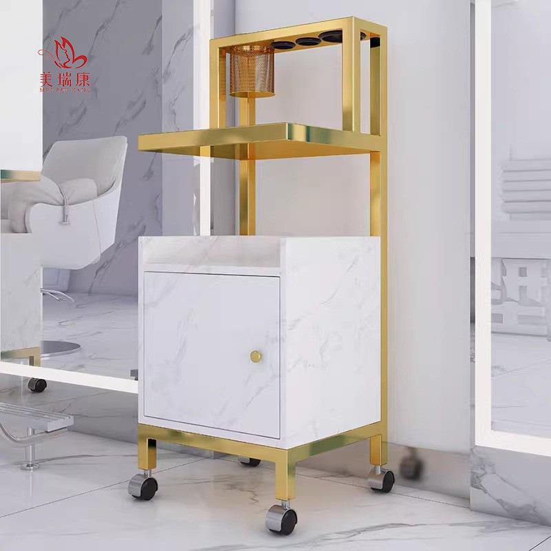 新款理发店柜子发廊专用工具车美发店置物架工具台美发推车小柜子