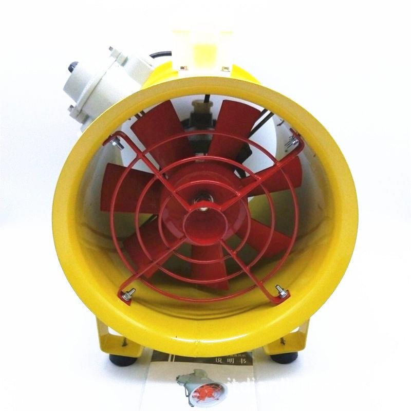 上海三团 手提式安全防爆轴流风机BSFT-400 550W隔爆移动式排风机