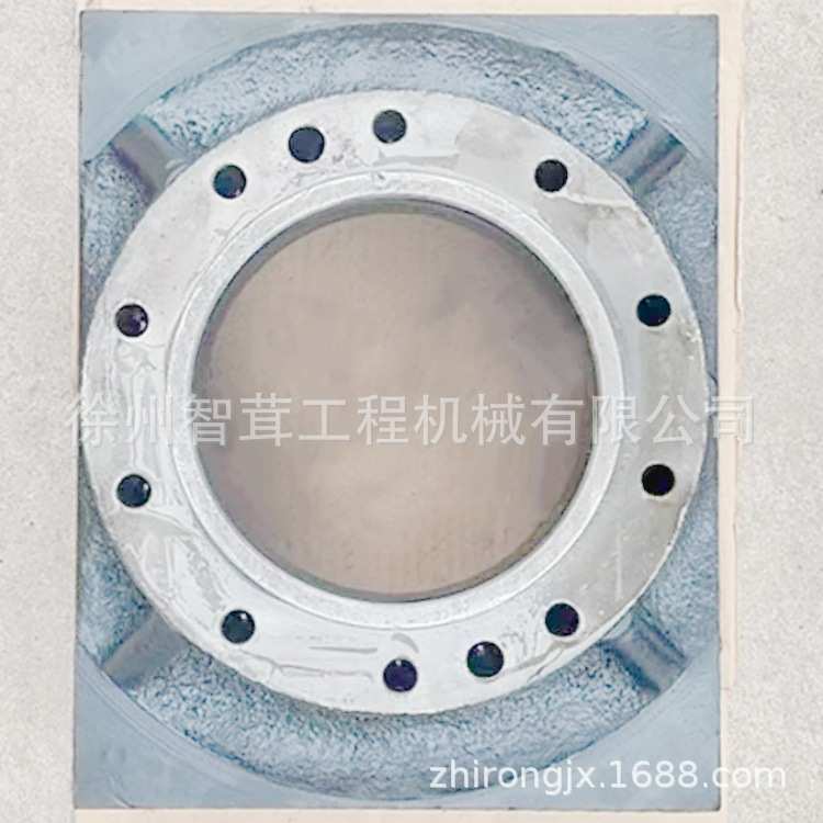 徐工XP302胶轮压路机轮毂轴承座 单双排轴承密封圈轴承座盖板配件