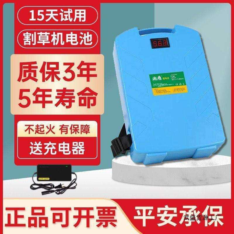 24v48v割草机锂电池园林绿篱机采茶机60v抽水泵角磨机电池大容量
