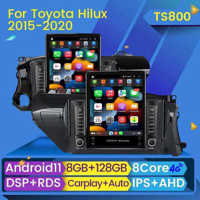 适用于Toyota Hilux 2015-2020丰田海拉克斯奔跑者安卓导航石碑机