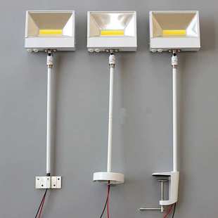 展会灯展览射灯长臂夹子射灯led展位灯标摊画展射灯广告灯背景灯