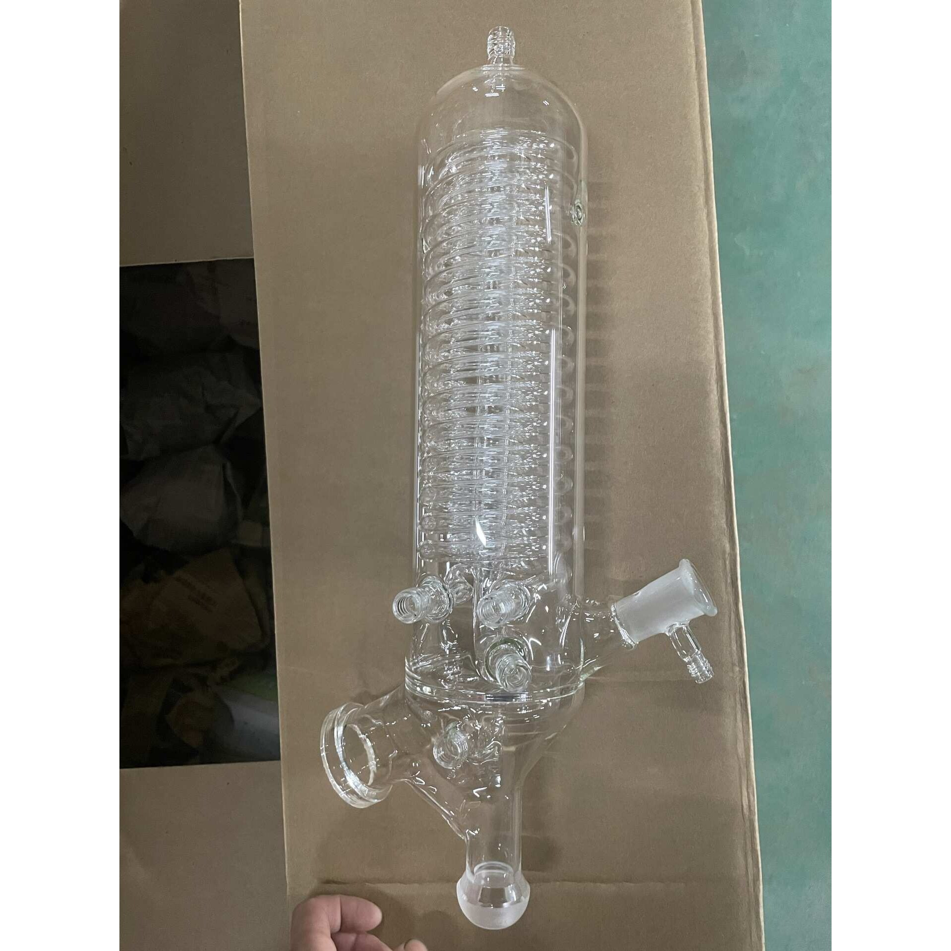 旋转蒸发仪R-210/215/300冷凝管步琦旋蒸配件V型冷凝器,