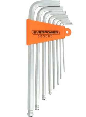 EVER POWER 艾威博尔 8件套球头加长内六角 303008
