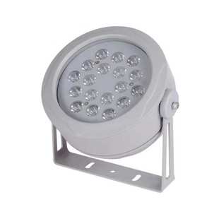 LED投光灯外壳24W36W40W60W70W100W压铸射灯外壳户外厂家圆形