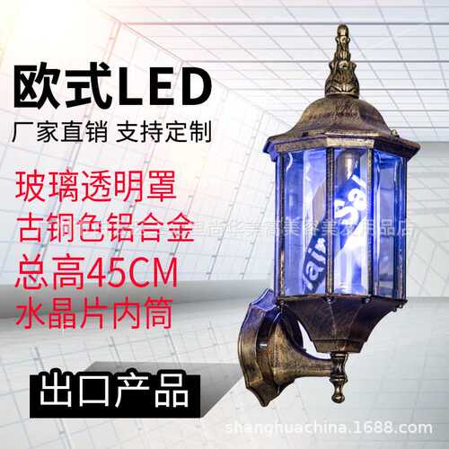 LED铝发廊标志灯美发转灯箱理发店转 灯复古罗马宫灯厂家直销