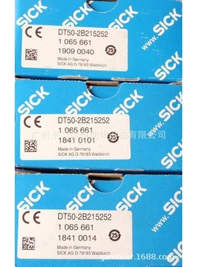 德国西克SICK 测距传感器 DT50-2B215252 1065661