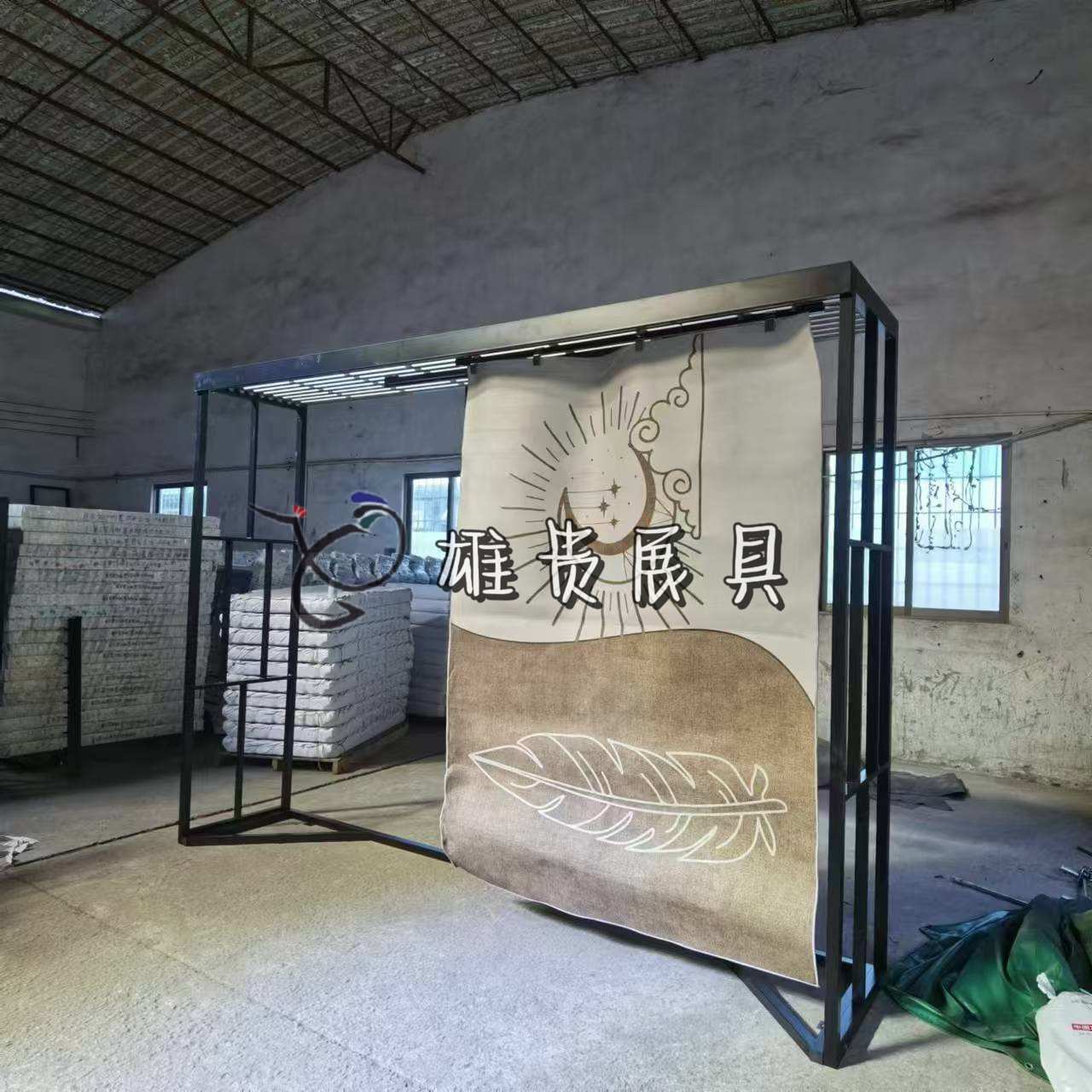 布料样品架 地毯架子 毯子翻页架 毛毯展示架 卷料展架