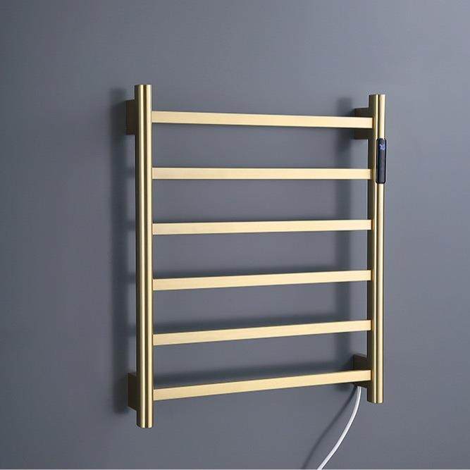 简约定时加热304不锈钢电热毛巾架卫生间浴巾架毛巾杆