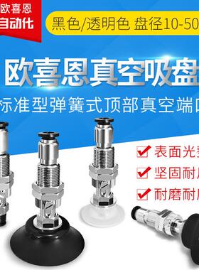 J-WES66/67-D15/20/25/30/40/50欧喜恩标准型真空吸盘弹簧式