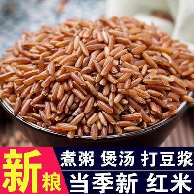 农家红米新米健康营养五谷杂粮米粗粮食红糙米大米稻米胚芽米饭团