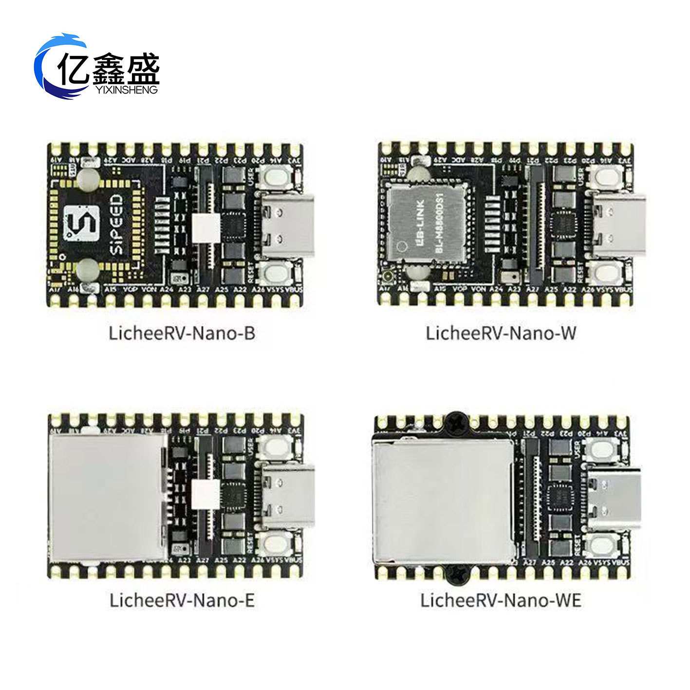 Sipeed LicheeRV Nano SG2002 荔枝派 WIFI6 以太网 AI 视觉RISCV