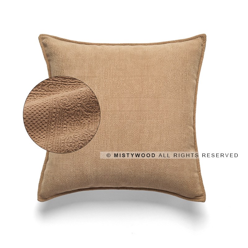 美拉德棕c色抱枕沙发客厅靠枕现代简约靠垫样板间卧室腰枕南瓜拿