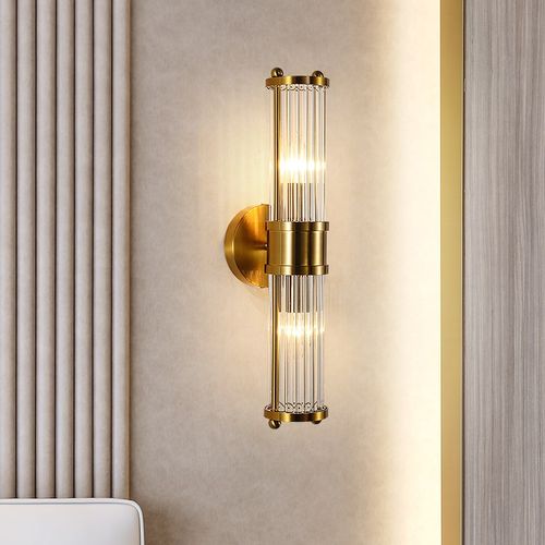 现代简约壁灯轻j奢客厅电视墙壁灯卧室床头灯现代过道走廊楼梯壁