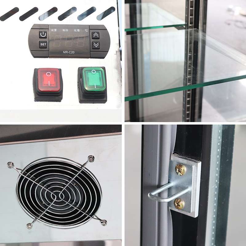 花店专用冷藏鲜花保鲜柜风冷无霜展示柜商用双门三门冰箱花艺冰柜