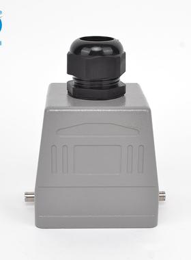 重载连接器H32B-TK-2B-PG29外壳上壳大电流电压开孔安装防水插头