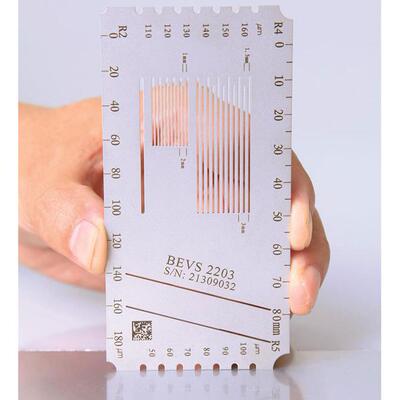 BEVS 2203划格板百格板多功能划格板十字划格板附着力测试