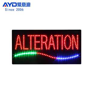 LED广告牌标识灯箱发光字定制 LED ALTERATION SIGN 24x48cm
