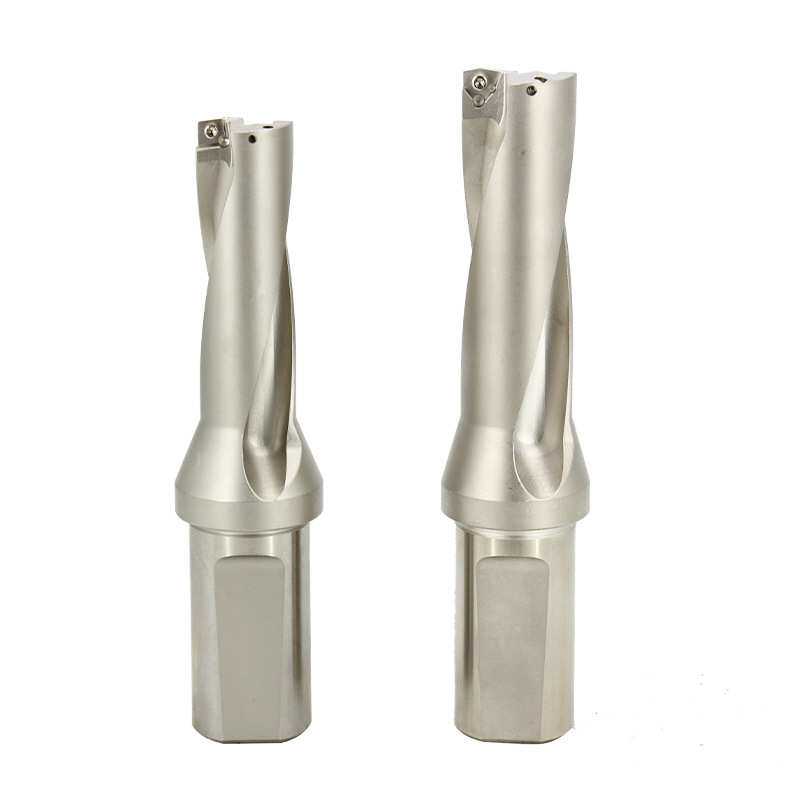 快速U钻刀杆车床用 暴力SP喷水钻4倍径35-41平底u钻 WC暴力钻头