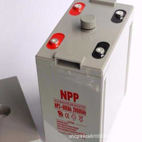 NPP耐普蓄电池NP2-500 铅酸免维护2V500AH不间断 UPS直流屏电源