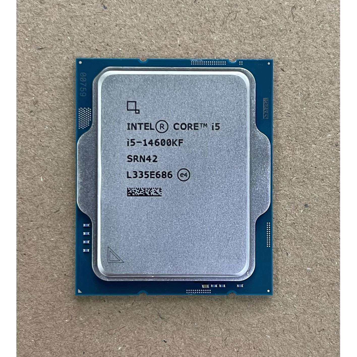 Intel/英特尔i5-14600KF散片处理器CPU14核20线程适用B760/Z790
