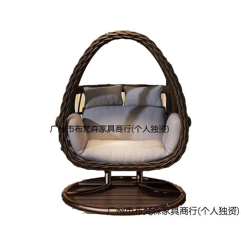 户外吊篮家用耐用鸟巢吊椅藤椅双人庭院摇椅室内吊床阳台摇摇躺椅