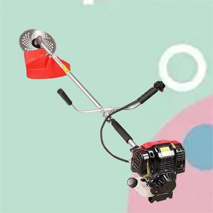 德申二冲程割草机汽油轻便款打草机械农业蔬菜地侧挂式除草机