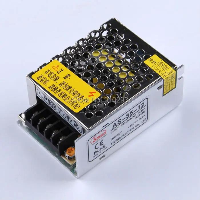 小尺寸开关电源AS-35-12 /24/15 35W LED驱动器