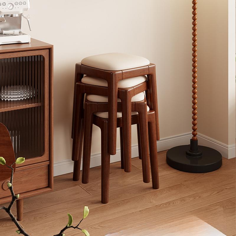 家用板凳舒服久坐创意方凳沙发凳梳妆凳现代简约椅子圆凳实木凳子