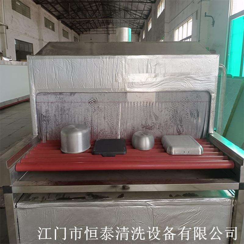 工业用电热水壶除污垢清洗机 不锈钢拉伸件高压喷淋清洗线