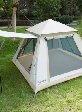 易威斯堡（EasySport）云雾灰四面帐篷 ES-TN006 浅灰色
