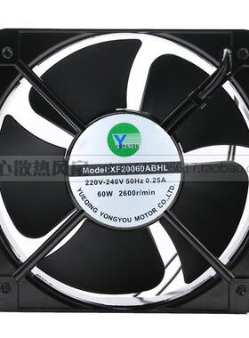 YONGYOU XF20060ABHL 380V 50HZ 0.15A 60W 机柜静音散热风扇