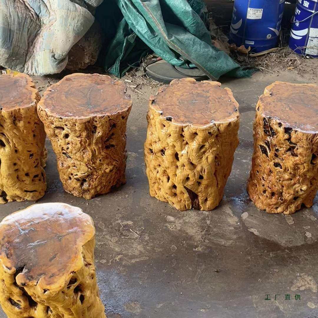 枣木墩子凳子奇石木墩实木原木底座茶台凳花架茶几桩鱼缸圆木根雕