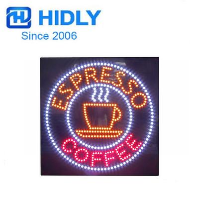 ESPRESSO COFFE SIGN 咖啡店招牌LED发光字指示牌