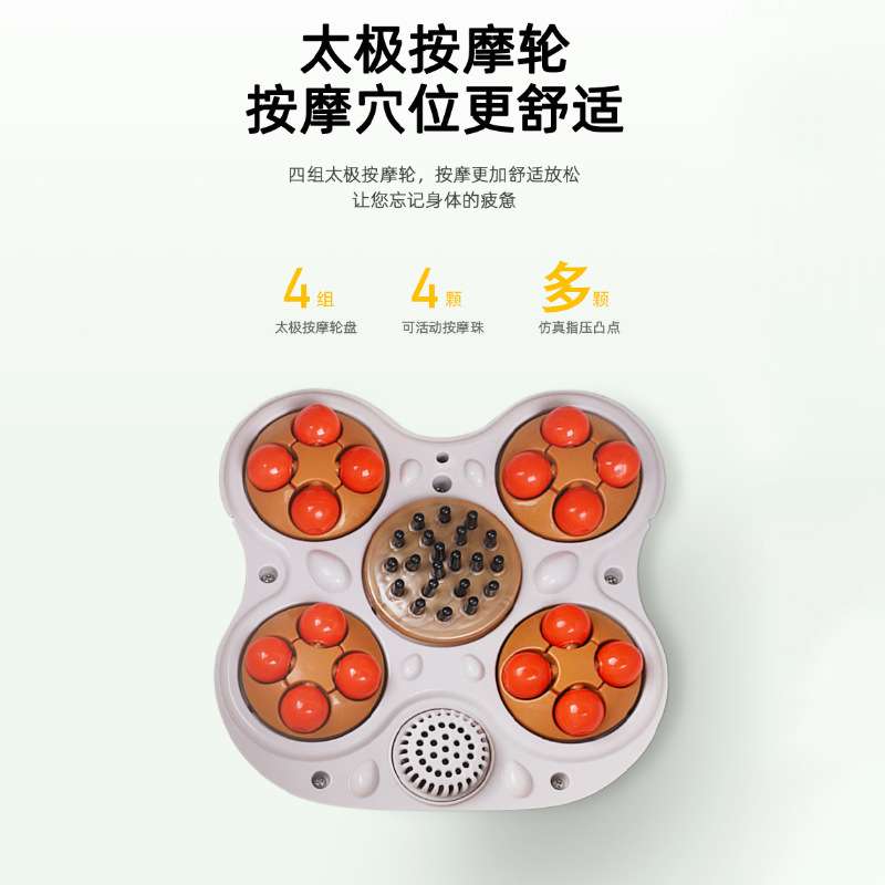 恩隆全自动泡脚桶足浴盆折叠便携家用冬季暖脚热敷按摩滚轮足浴桶