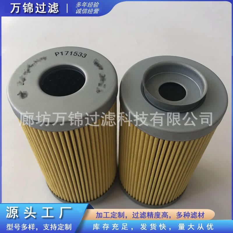 P171533工程机械矿山设备配件搅拌车液压油滤芯滤清器滤芯