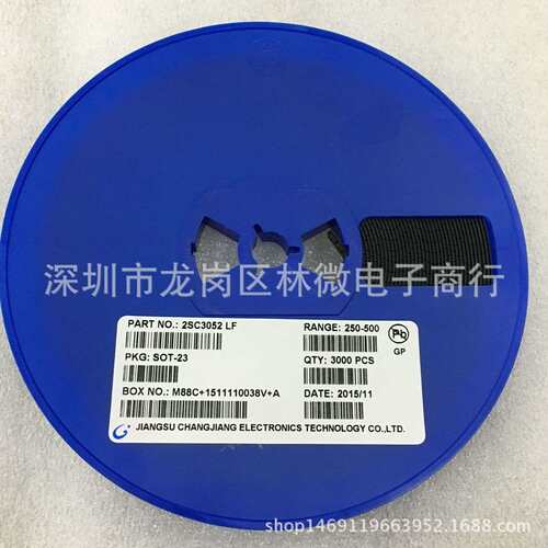 2SC3052 SOT-23 丝印LF CJ长电 NPN 200mA 50V 贴片三极管 原装