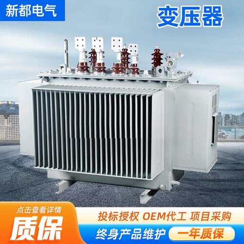 变压器生产厂家S13-M-315KVA铜油浸式变压器电力干式高压变压器