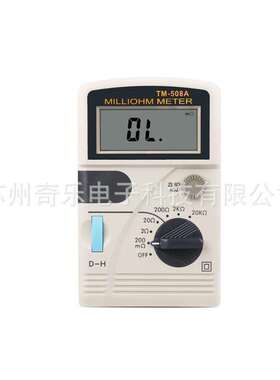 TM-508A线圈变压器毫欧表低电阻计微欧姆表