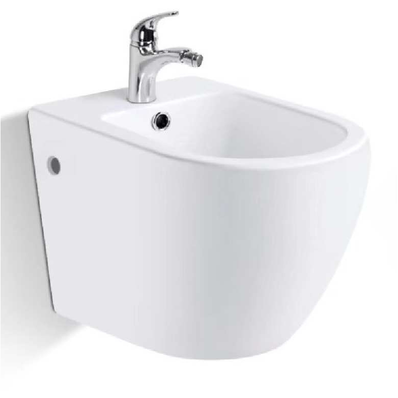 供应方形挂墙妇洗器陶瓷挂式妇洗器陶瓷圆形妇洗D09送螺丝