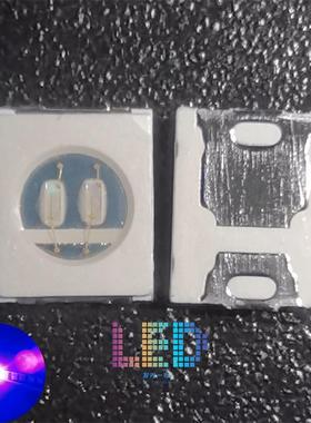 2835紫色1W 紫外线390-395nm 超高亮1瓦验钞诱蚊 LED贴片发光灯珠