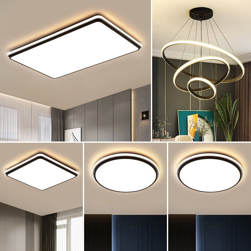 新款北欧大气客厅灯led卧室吸顶灯 简约现代星空顶餐厅吊灯具套餐,家装灯饰光源,成套灯具,淘宝优惠券,粉丝福利购,淘宝优惠卷