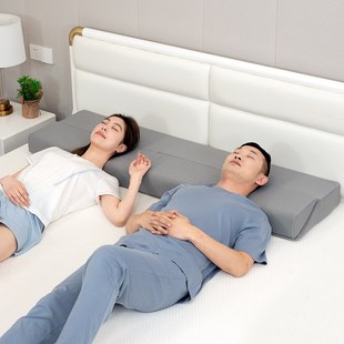 床头抬高软包靠背床间隙填充记忆棉双人长枕头1.5m加长护颈枕卧室