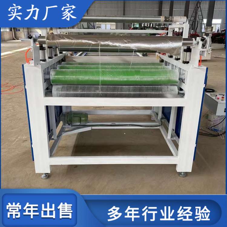 橡胶管发泡胶条涂胶机 大型全自动木工涂胶机 双组份单双面